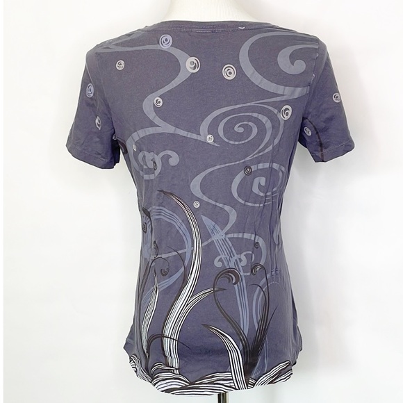 REI Organic Cotton Leaf & Sky Tee (M) - Picture 5 of 7